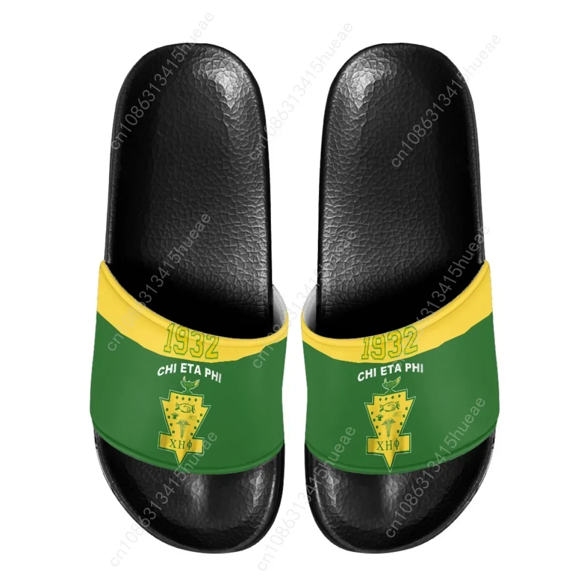 Women Soft Fashion Slippers Bathroom Slides Non Slip Trend Chi Eta Phi Sorority Designer Flats Shoes Female Breathable Sandals 3