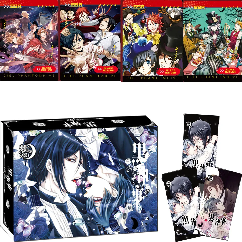 Japan Anime Black Butler Card Series Rare collect Card Children Toy Gifts Hobbies Gift