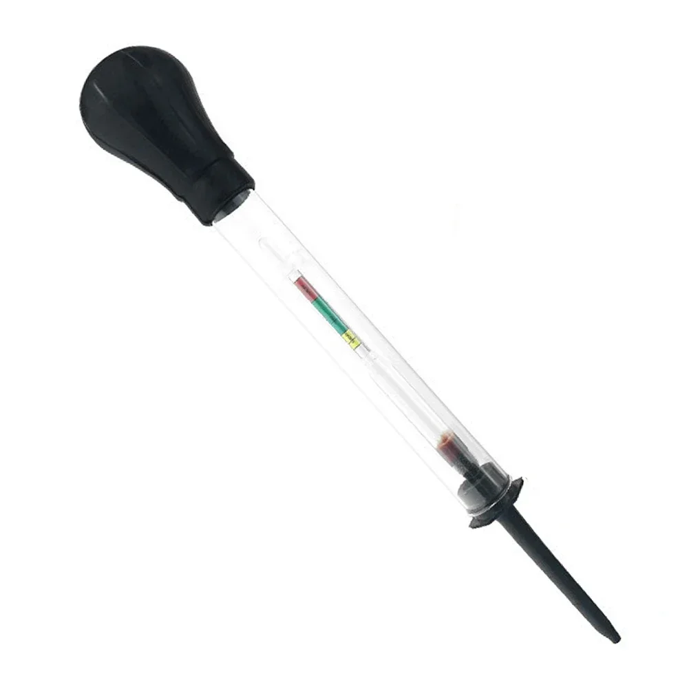 Battery Hydrometer 1.100-1.300 Electric Density Meter Suction Acid Tester Electrolyte Lead Flooded battery hydrometer tester