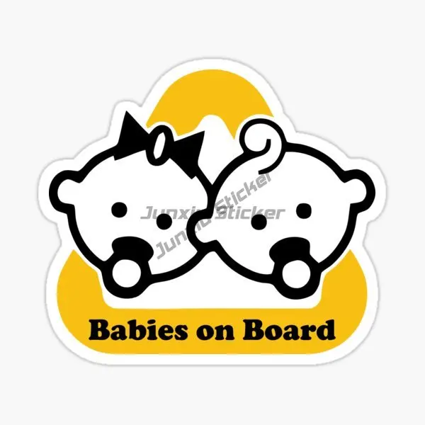 Creative Baby On Board Sticker 2