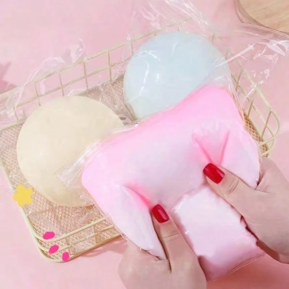 1PC 10cm 초대형 플루이드 치즈볼 스트레스 해소용 거대 슬로우 리바운드 스퀴즈 토이 (불안 완화 및 스트레스 관리용)