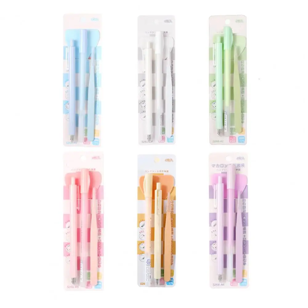 Scrapbook Shovel Tools 1 Set DIY Hand Tool Drawing Scrapbooking Tools Tweezers Shovel Kit Handmade Journal Stationery Supplies