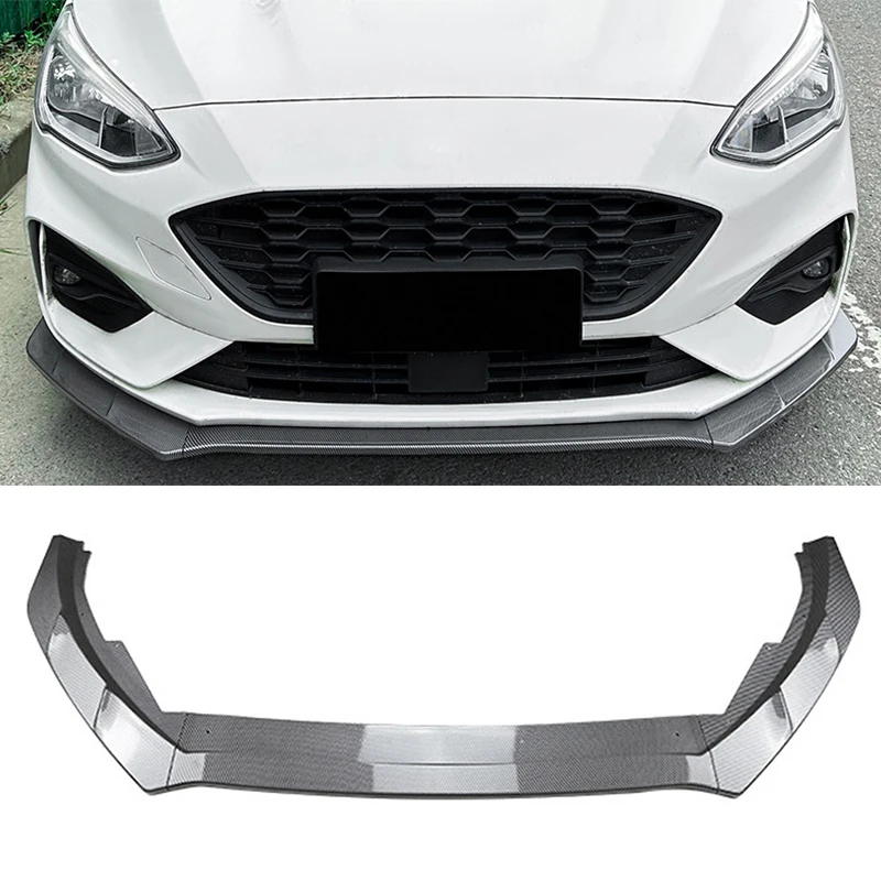 

Комплект для Ford Focus MK4 ST Line 2019-2022, передний бампер, спойлер, Нижняя губа, диффузор, разделитель, тюнинг, защита, автомобильные аксессуары