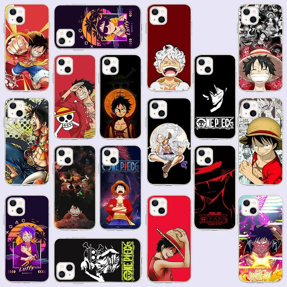 Kp-50 Monkey D. Rufy Custodia Morbida In Silicone Per Moto Edge G G42 E13 E22I E22 S30 20 30 G40 Fusion Ultra Neo Lite Pro