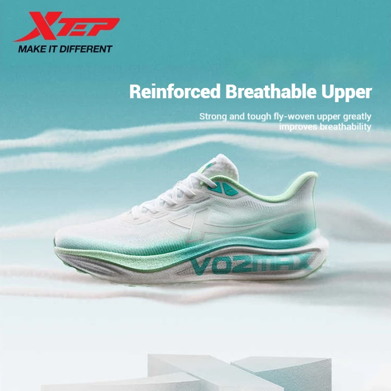 Xtep VOZMAX SE Running Shoes for Men 2025 Summer Breathable Mesh