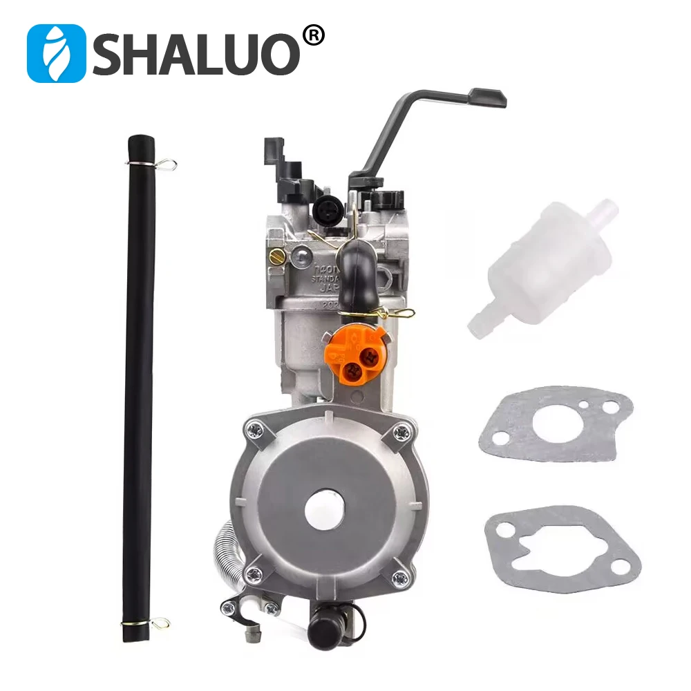 Gasolina Gerador Lpg Carburador a Gás Combustível Duplo Acessório de Conversão ng Peças de Reposição Gx160 Gx200 Lpg168 168f 170f 2kw 3kw 6.5hp