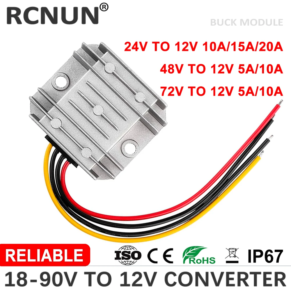 30-60V 36V 48Vから12V 50A 60A降圧DC/DCコンバータ48V-13.8V電圧レギュレータ車用電源720W(12V 50A) |  RPZRSGTF | 変換アダプター・変換プラグ 24V 36V 48V から 12V 50A 60A 降圧 DC-DC コンバータ 48V-13.8V  電圧レギュレータ降圧ゴルフカ DC 24V 36V 48V 降圧 DC 12V 13.8V 50A 60A コンバータ電圧レギュレータ(60A,24V 18-36