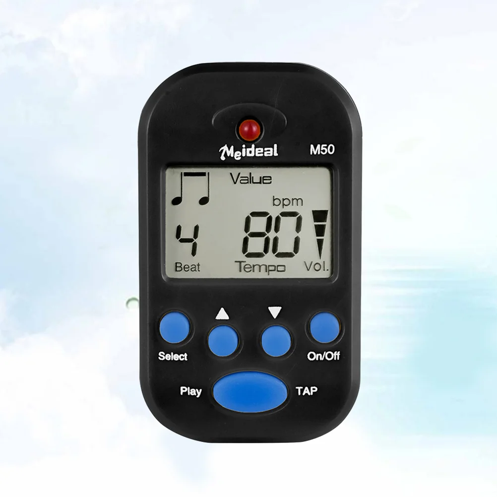 Top Quality LCD Digital Beat Tempo Universal Mini Metronome Mechanical Metronome High Accuracy with Clip