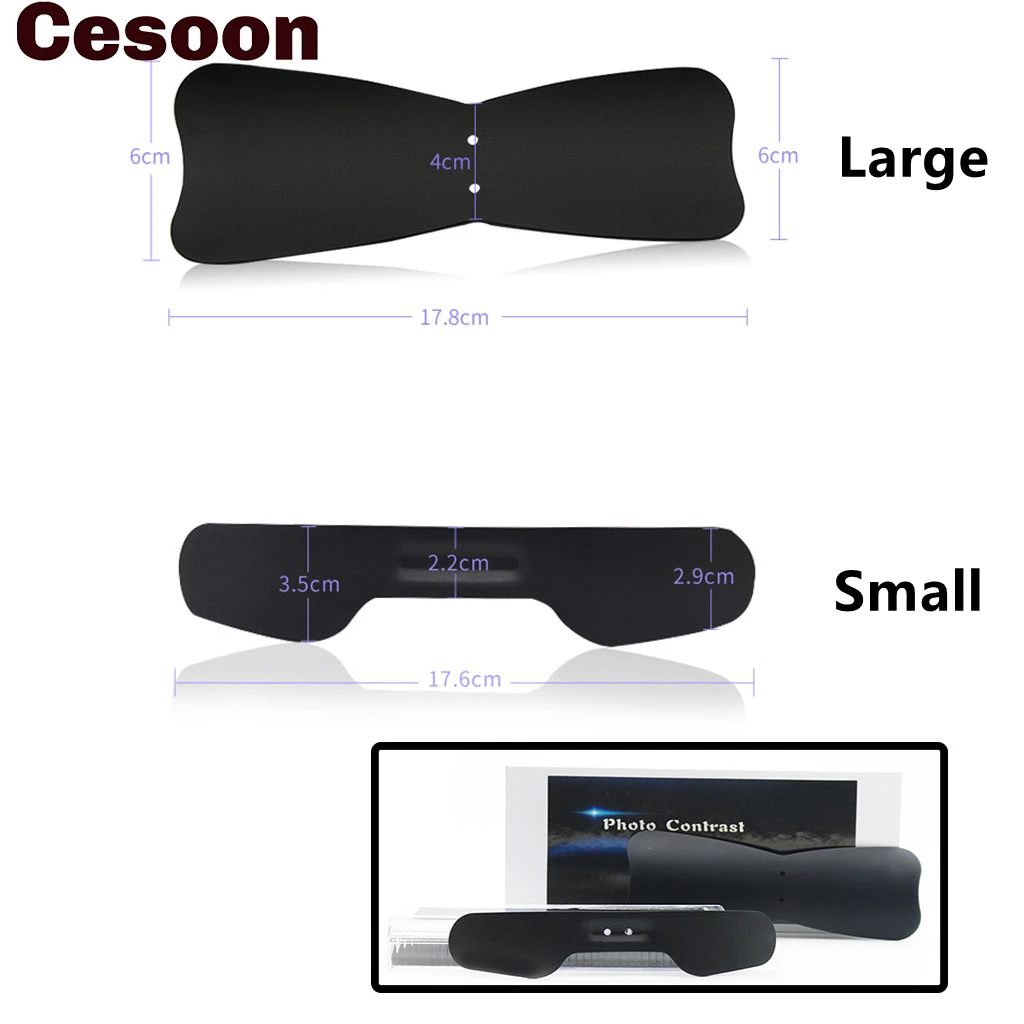 

Dental Photographic Backdrop Plate Black Background Board Palatal Contraster Oral Photography Photo Contrast Dentist Ortho Tools