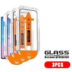 Premium Tempered Glass Screen Protector for Samsung S10 Lite - HD Clarity, 9H Hardness, Dust - Free Protection (3 Front Glass)
