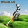 New P51 Mustang RC Plane 2.4G 4CH 6 Axis 410MM Wingspan Foam  Fighter One Key Aerobatic RTF Aircraft Glider Toys Gifts 4
