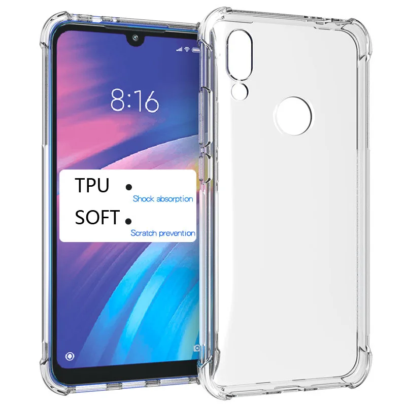 Durable Clear Anti-Knock Phone Case