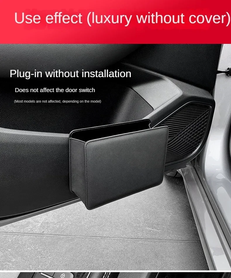 Car Trash Can – Foldable Car Storage Box & Seat Back Organizer Bag