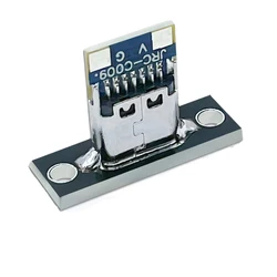 USB Type - C Female Connector Jack with Fixing Plate - Data & Charging Port (5/20 Pack) - 20PCS (4Pin)
