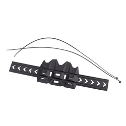 Universal Rubber Exhaust Muffler Protector Guard (Black)