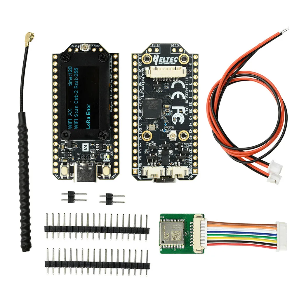 새로운 Heltec V4 0.96인치 OLED 태양광 LoRa 32 개발 보드 GPS ESP32 SX1262 WiFi BLE 저전력 아두이노 IoT 메쉬스타틱용
