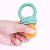 1pcs Food Bite Bag Feeder Fruit Vegetable Feeding Food Grade Silicone Feeding Tableware Silicone Baby Pacifier Bottle Feeder 4