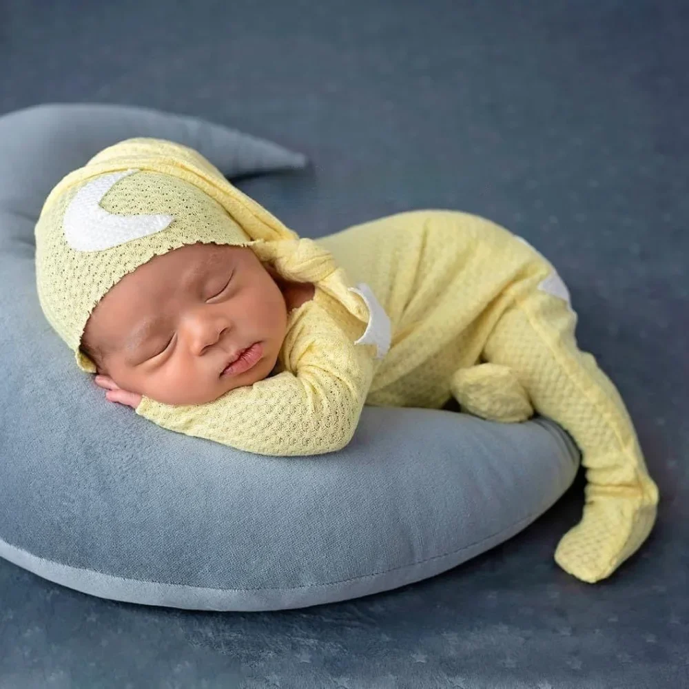 

Baby Photography Newborn Rompers Hat Set Months Clothes Suit Boys Girls Birth Accessories Outfits For Shooting Overalls Costume