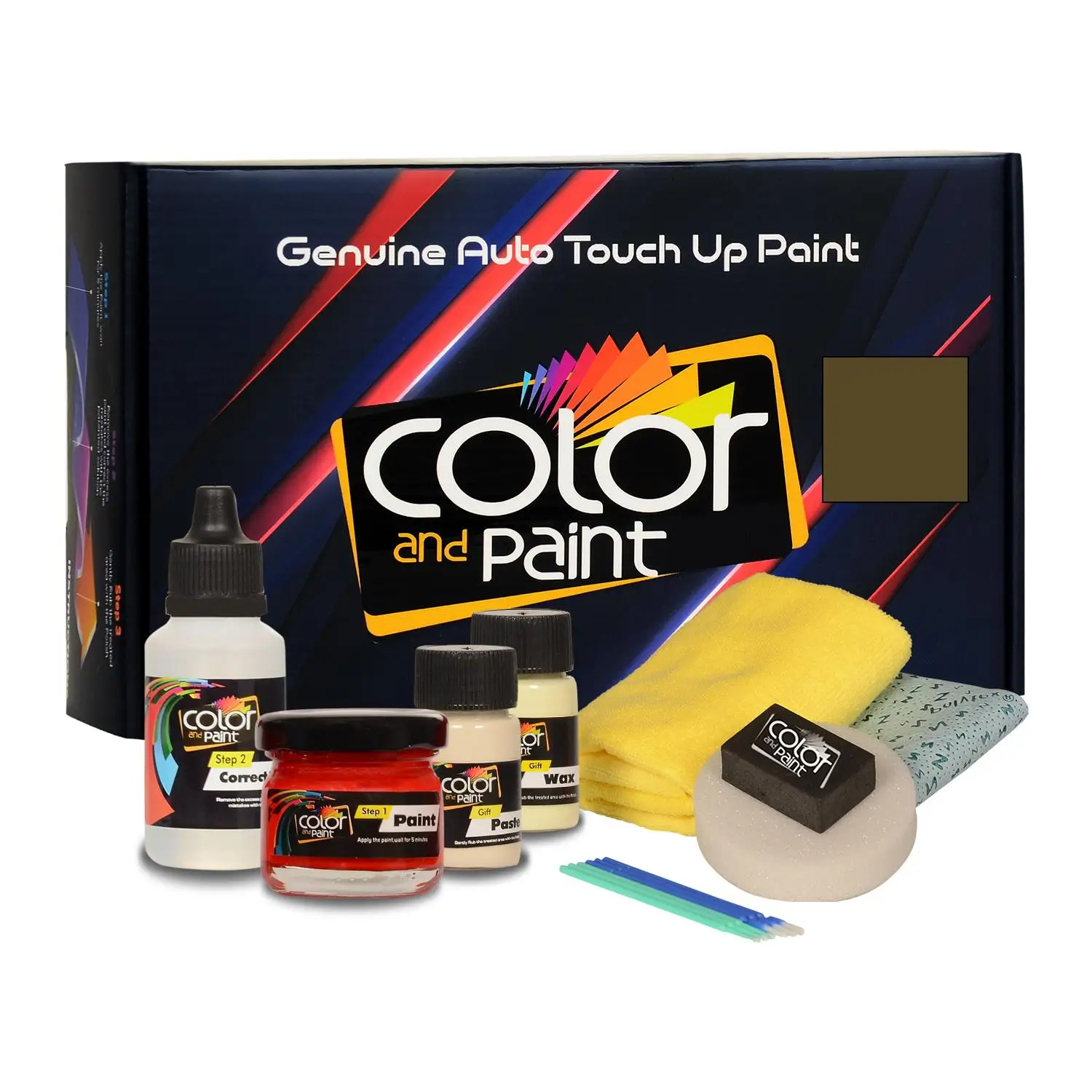 

Color and Paint compatible with Volkswagen Automotive Touch Up Paint - SAFARIBEIGE - L563 - Basic Care
