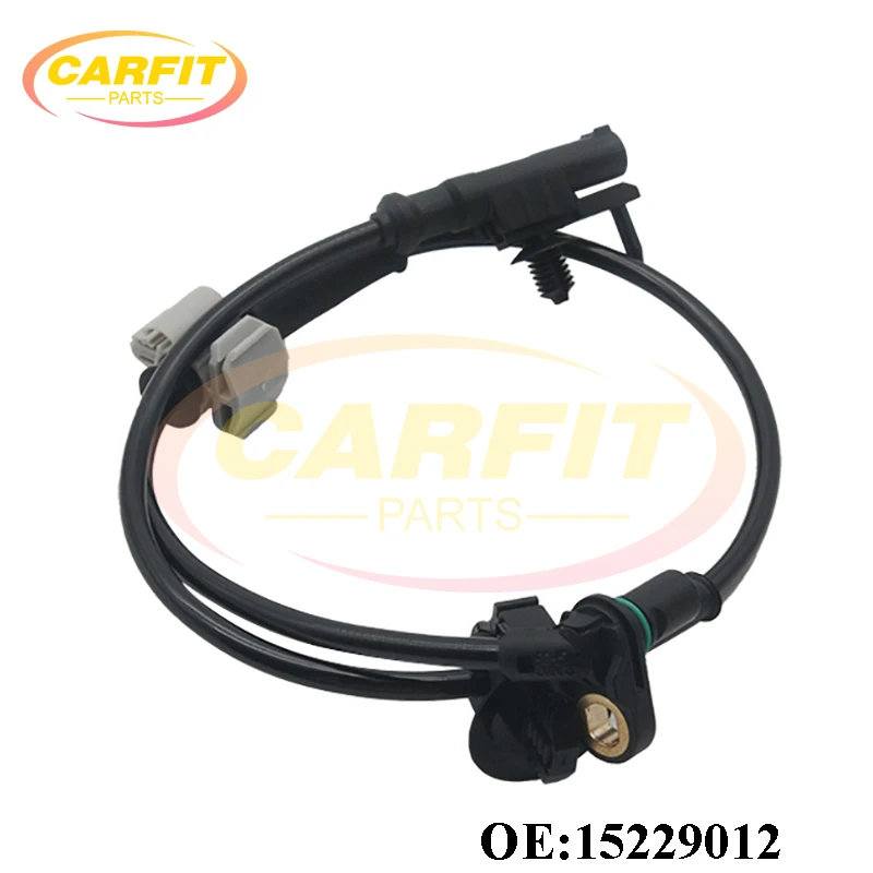 New 15229012 Front Left & Right ABS Wheel Speed Sensor For Cadillac Escalade Chevrolet Silverado GMC Sierra Yukon Auto Parts
