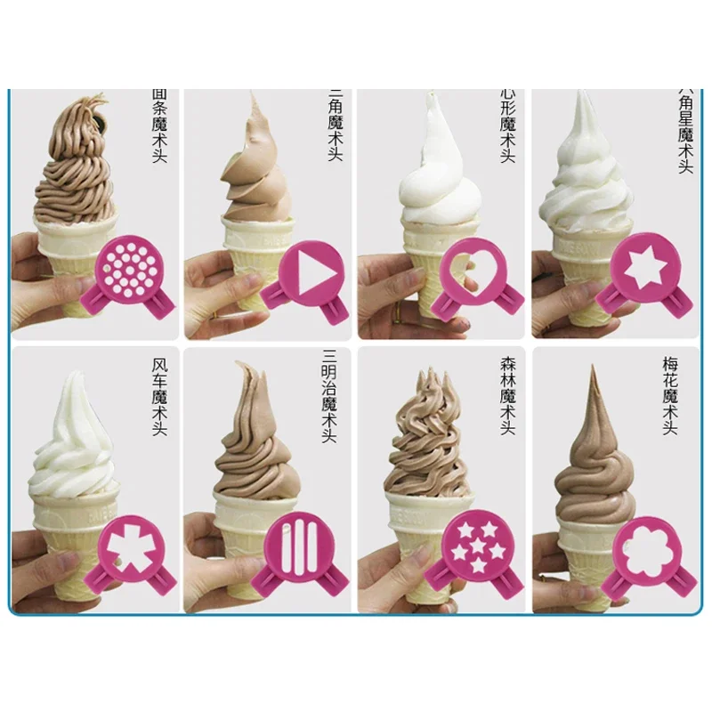Ice Cream Machine Table Top Hard Ice Cream Yogurt Maker 1400W Automatic Benchtop Gelato Home Appliance Commercial - Image 5