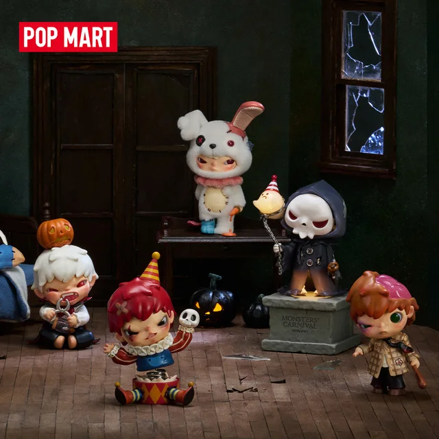 POP MART Hirono Monsters' Carnival Series Figures Blind Box 1PC/6PCS 1