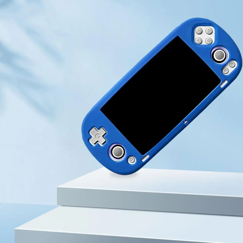 

Силиконовый защитный чехол для игровой консоли Trimui Smart Pro, мягкий, противоударный, устойчивый к царапинам, поту, удобный захват, легкая чистка