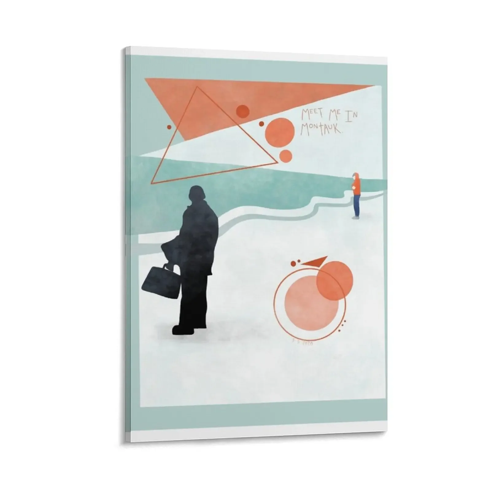 

Meet Me in Montauk Canvas Painting room decorations aesthetic Wall posters