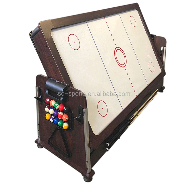 Hot Sale Home 4 In 1 7Ft Multi Functional Game Snooker Pool Billiard Table