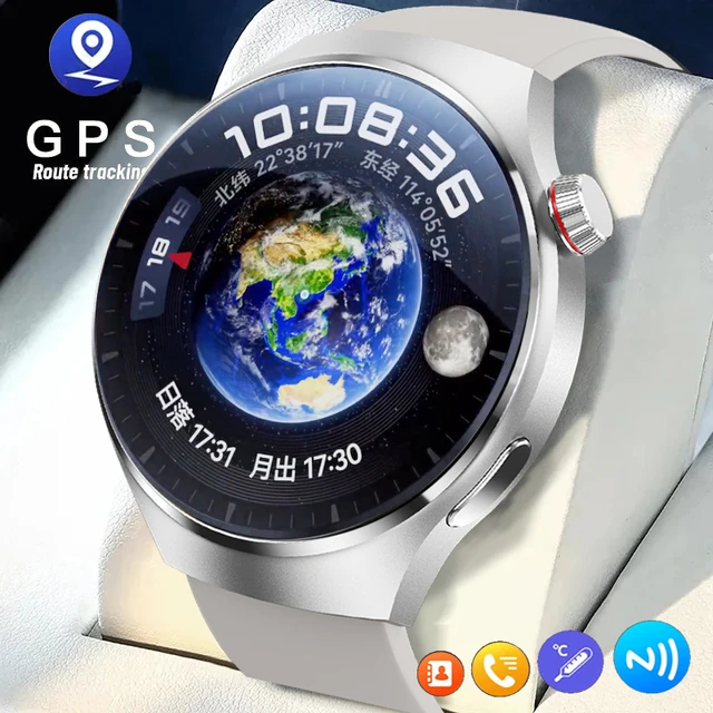 Reloj inteligente militar para hombre, pulsera deportiva resistente al agua  con GPS, para exteriores, xiaomi, realme, huawei, novedad de 2023