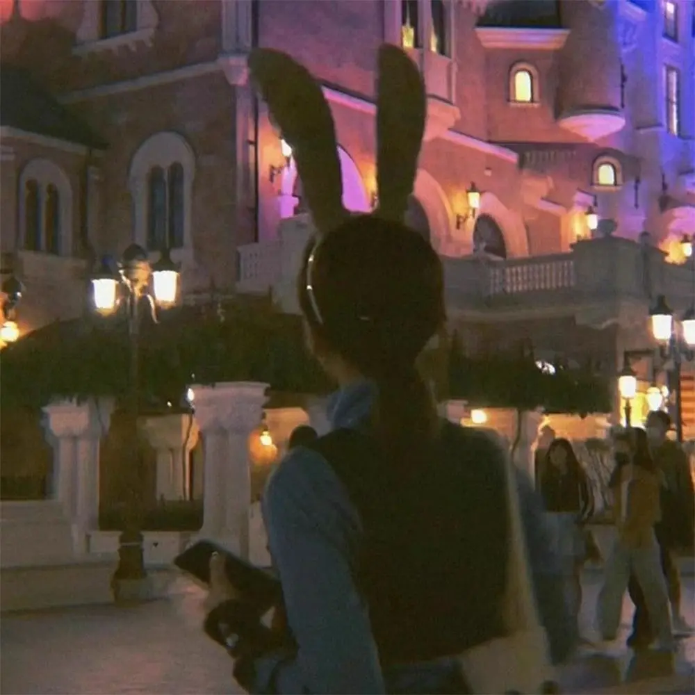 Sweet Rabbit Ears Headbands Cosplay Bunny Girl Cute Girls Hairband Photo Prop Bunny Headband Hair Accessories