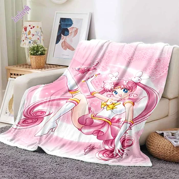 Anime Girls Fashion Cartoon Blanket Children 1
