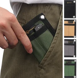EDC Ourdoor Tool Storage Bag Multifunctional Foldable Credit Card Holder Wallet Tactical Knife Pen Universal Tool Pouch Bags