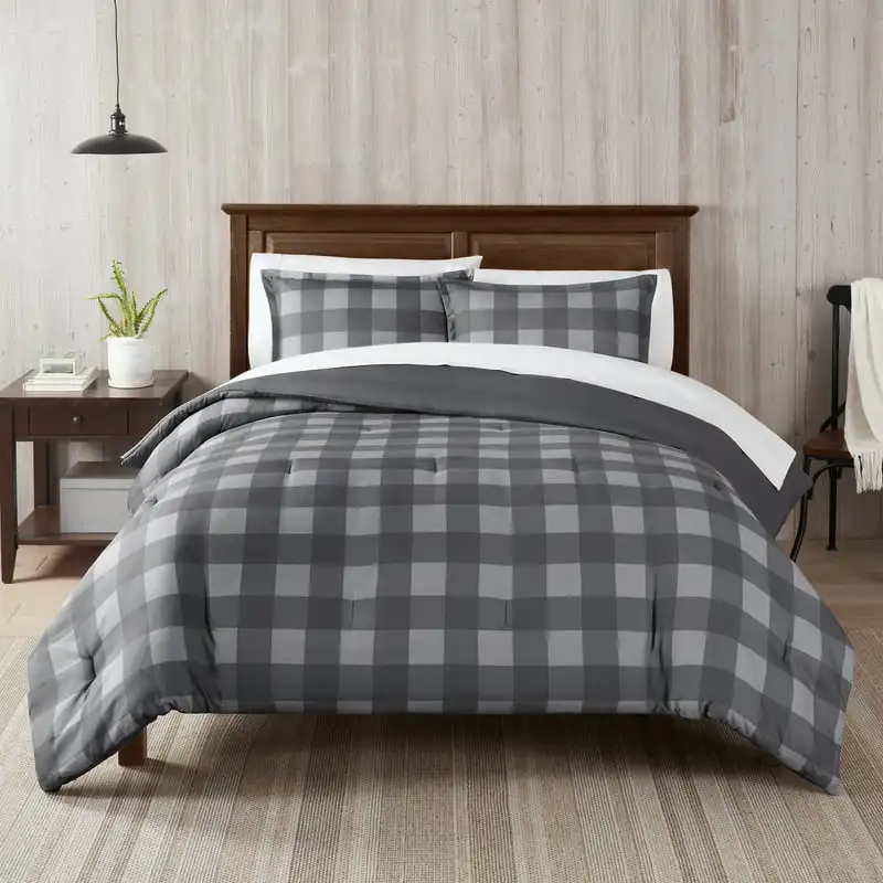 

Комплект постельного белья из 7 предметов Clean Alex Check, Queen