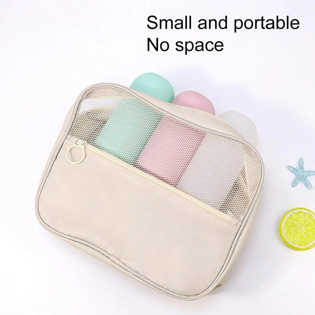 

Useful Reusable Portable Silicone Travel Refillable Dispensing Bottle Excellent Resilience Dispensing Bottle Trip Supply