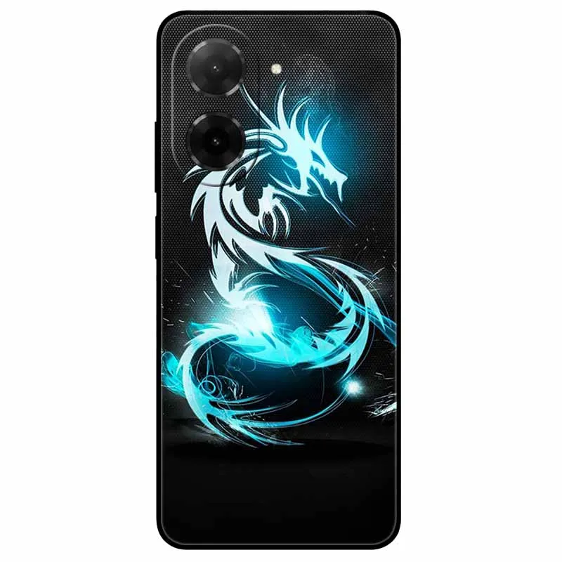 Silicone Wolf Design Soft TPU Phone Case - Enhanced Protection Back Shell