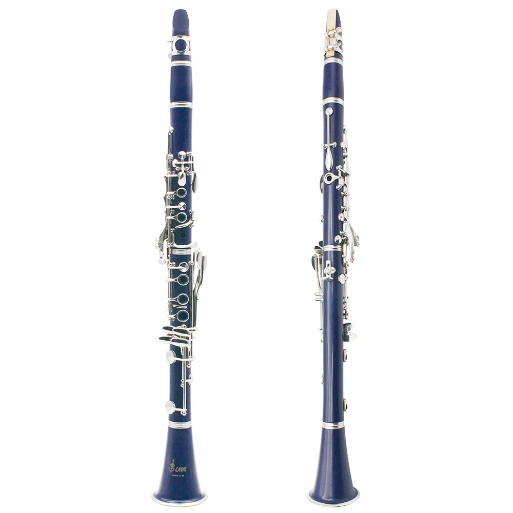 SLADE Bb 17 Key 6 Rings Clarinet Sib Klarnet Bakelite Body Material bb Clarinette with Box Reeds Cleaning Cloth Clarinet Parts