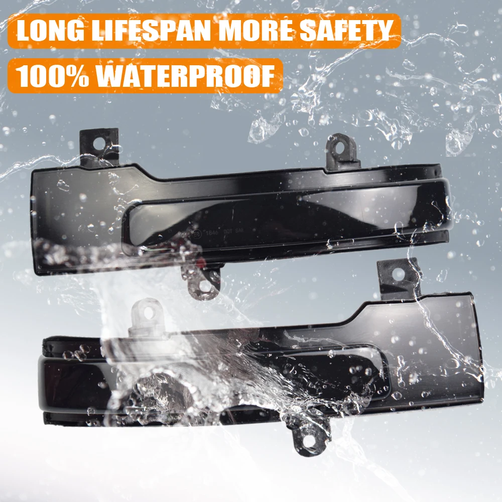 LED 다이내믹 방향 지시등, 사이드 백미러 표시기, 미쓰비시 아웃랜더 ASX 2014-2020 랜서 2016 OEM 8351A135