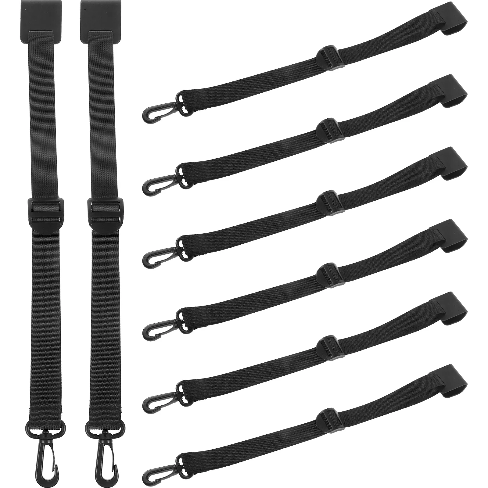 

8 Pcs Tent Hanging Hooks Canopy Shade Cloth Clips Clamps Plastic Camping Storage