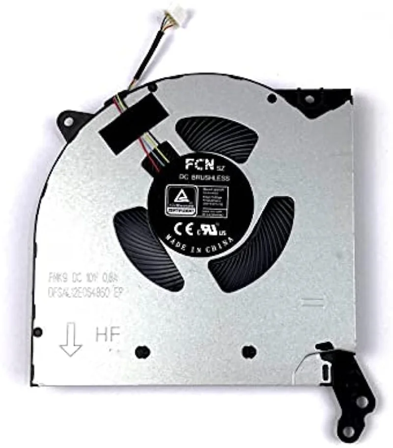 Ventilador de Refrigeração Cpu para Lenovo Legion Substituição para 515imh05h Y7000p 2023 R7000p Y550-15e Dfsal12e064860 Dfsal12e164810 10v - Imagem 4
