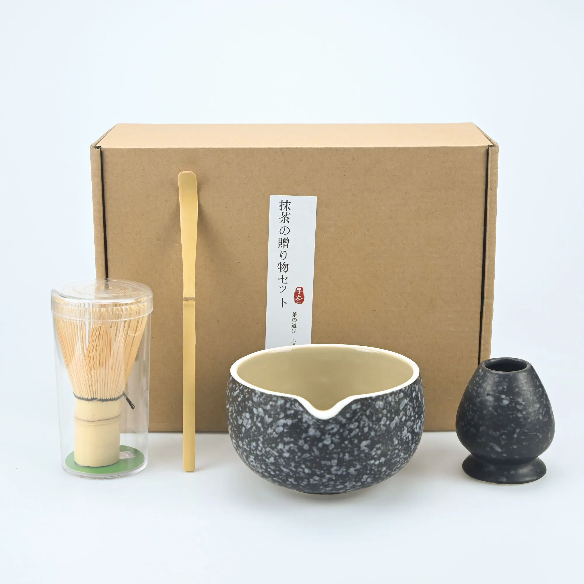 طقم شاي ماتشا 4 قطع ياباني