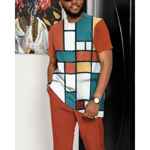Remi 2 Piece Short Sleeve Kaftan - Image 5