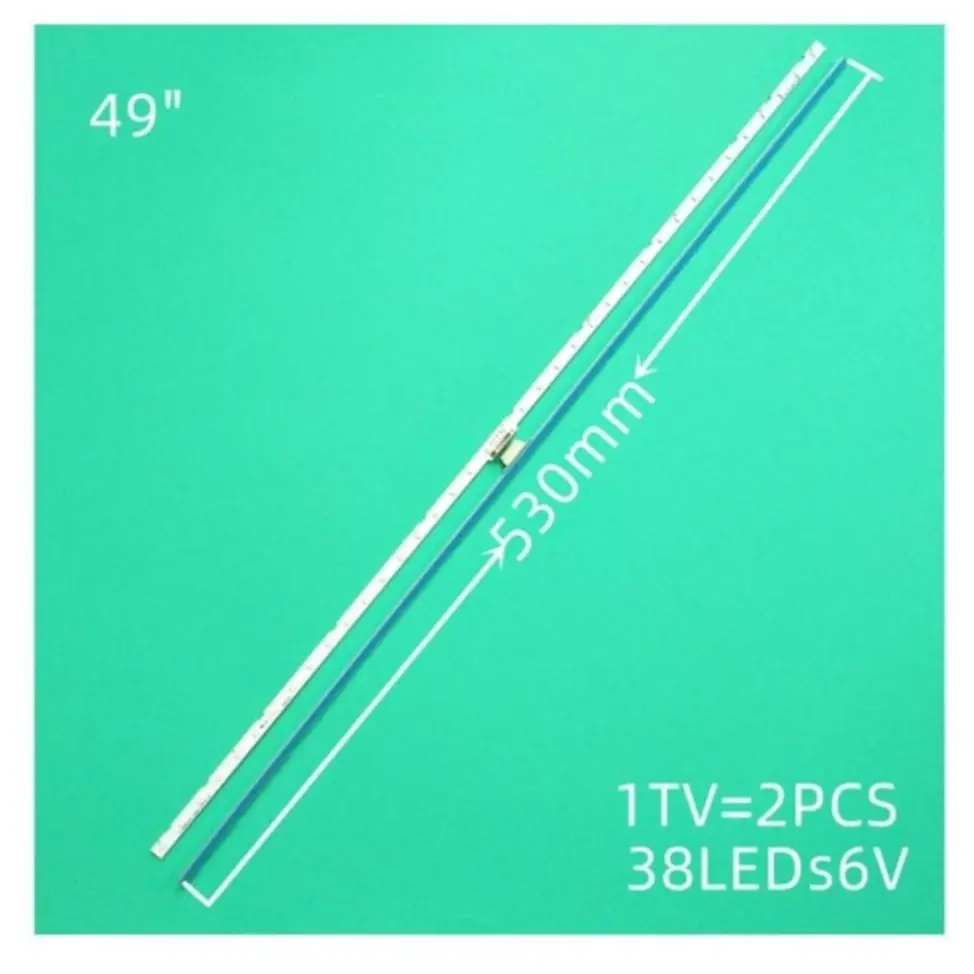 

38 осветительных приборов, светодиодная лента для подсветки для Samsung 49 "TV LM41-00560A L1_n47.4/7.5_09 _ CEM-S38 UE49NU7670U