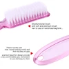 4Pcs Transparent Nail Brush Cleaning Brushes Plastic Handle Grip Multifunctional Brush Cleaner Scrubbing Pedicure For Manicure 3