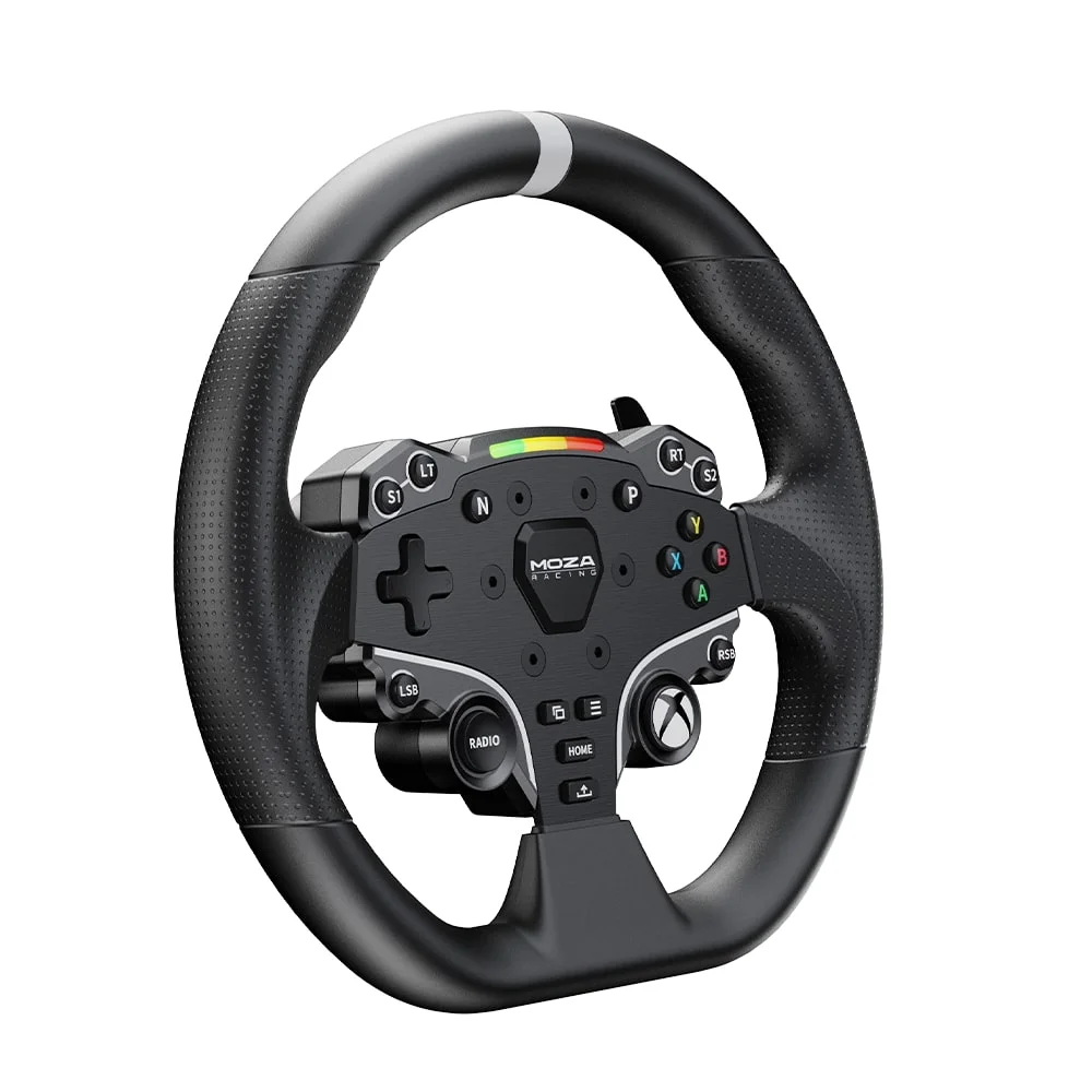 Racing Steering Wheel MOZA R3 With ESX Wheel Pedals