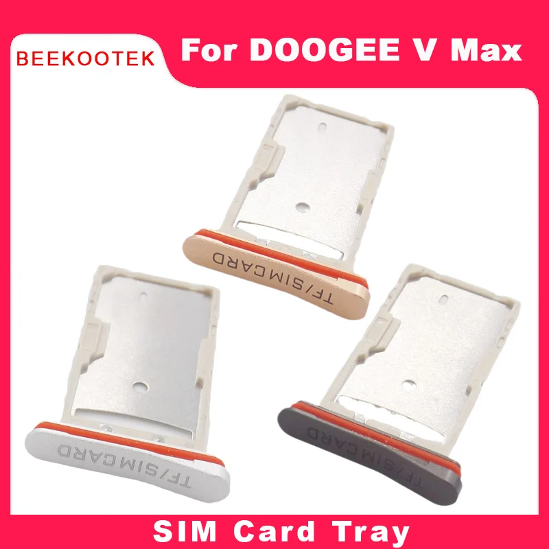Nuovo Originale Doogee V Max Sim Card Holder Sim Tf Card Vassoio Slot Adattatore Accessori Per Doogee V Max Smart Phone