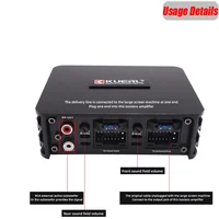 Class AB 4*60W Car Power Amplifier Non-Destructive Installation DSP Car Audio Speaker For Android Large Screen Dedicated Amp - Image 5
