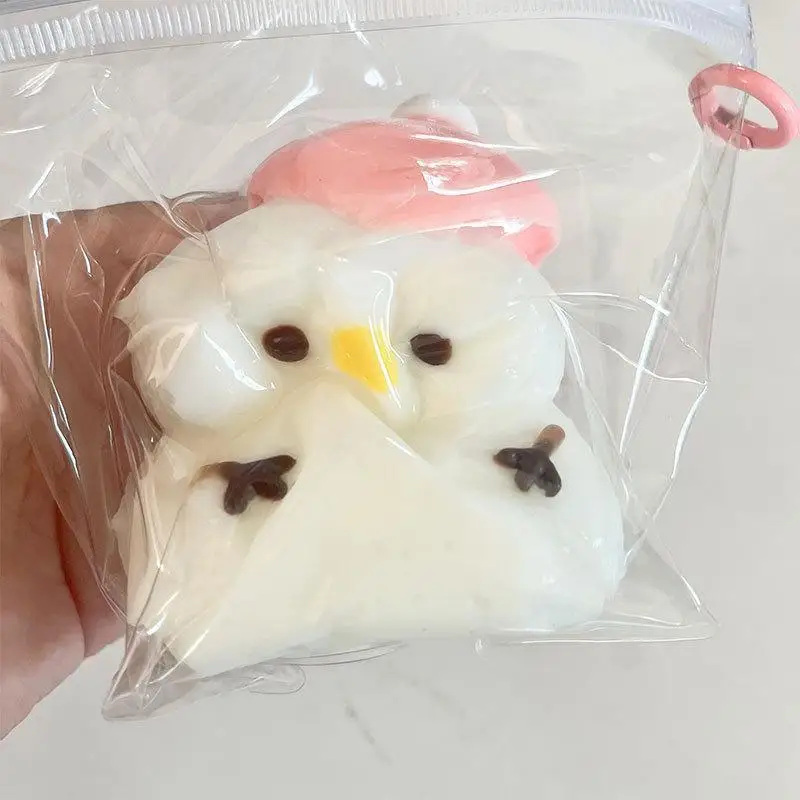 Cute Squishy Christmas Snowman Antistress Squeeze Fidget Toys Funny Soft Stress Release Adult Sensory Toys Girls Kids Toys Gifts 4