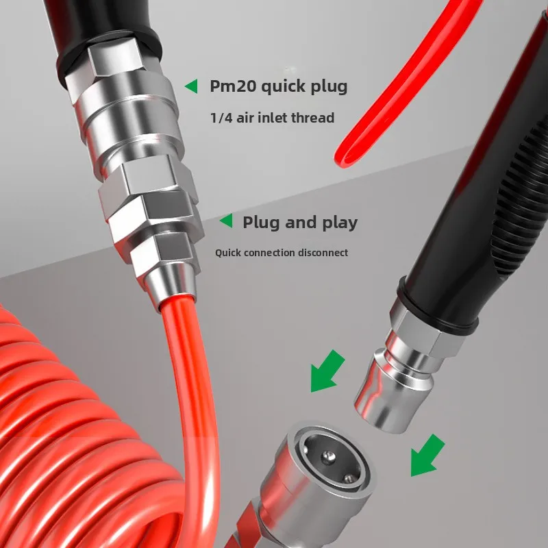 Universal Alloy Air Blow Gun High Volume Powerful Pneumatic Tools Car Cleaning Wash Water Gun Air Compressor Dust Removal