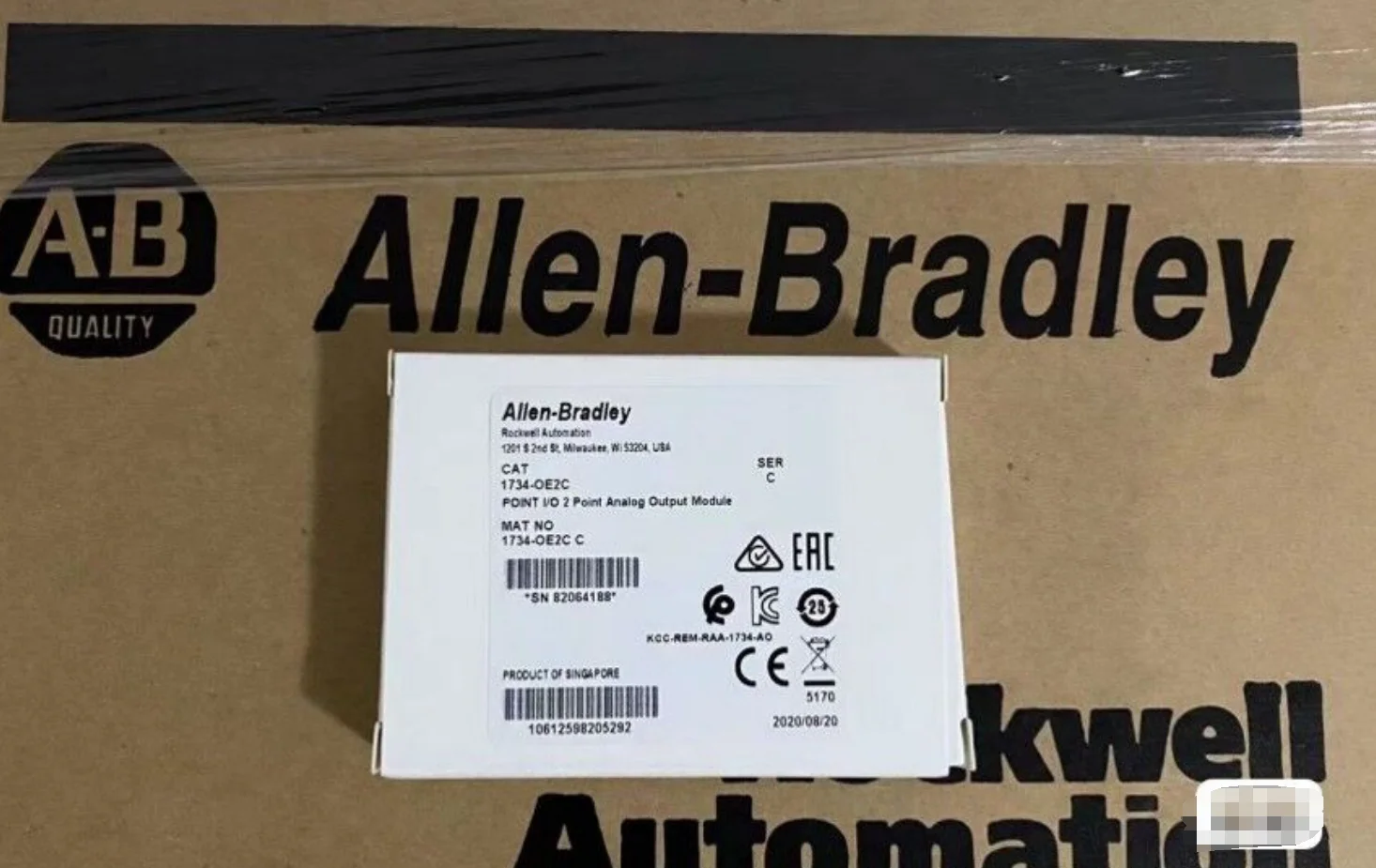 новый AB 1734-OE2C 1734OE2C C в